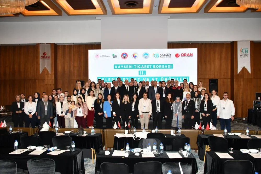 Kayseri Ticaret Borsası II. Geleneksel Et ve Et Ürünleri Çalıştayı tamamlandı