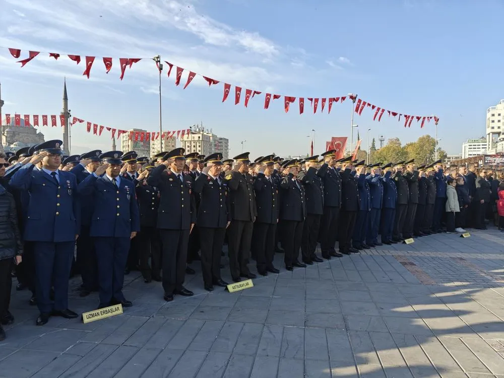 Atatürk, ebediyete irtihal edişinin 87. yılında Kayseri