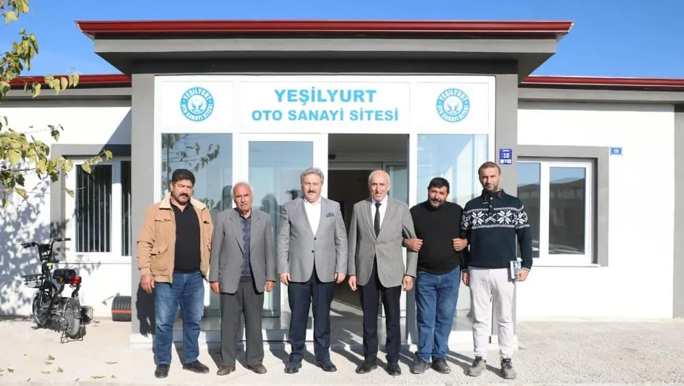 Yeşilyurt Oto Sanayi Sitesi’ne büyük katkı