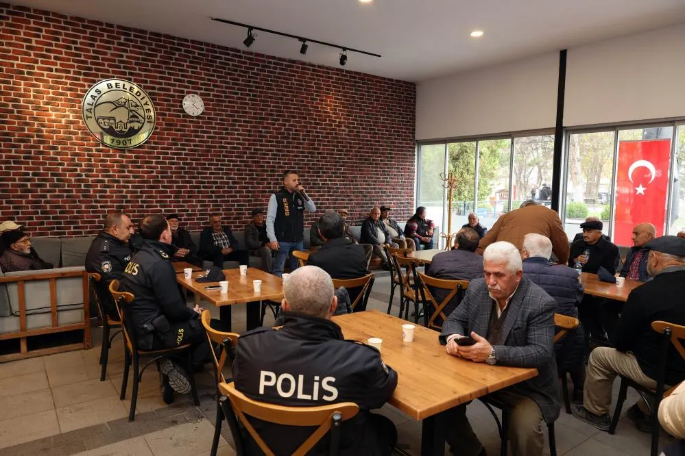 Talas Belediyesi’nden güvenli telefon kullanımı eğitimi