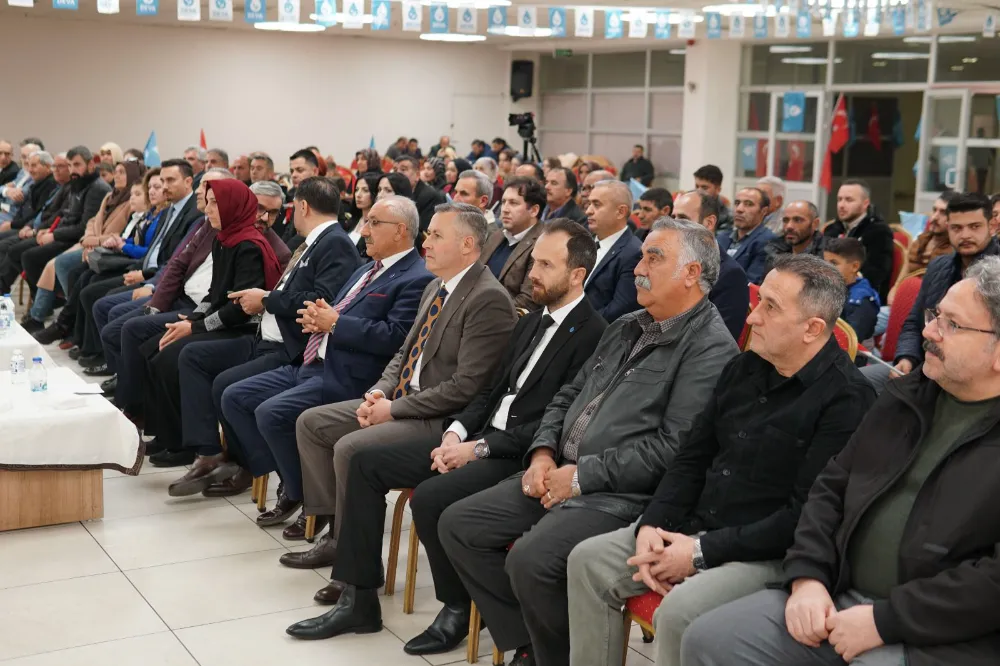 DEVA Partisi Yahyalı 1. Olağan İlçe Kongresi yapıldı