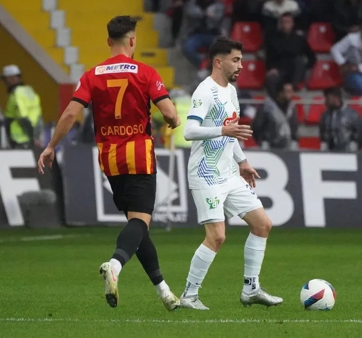 Rizespor ile Kayserispor 3 puan hedefinde