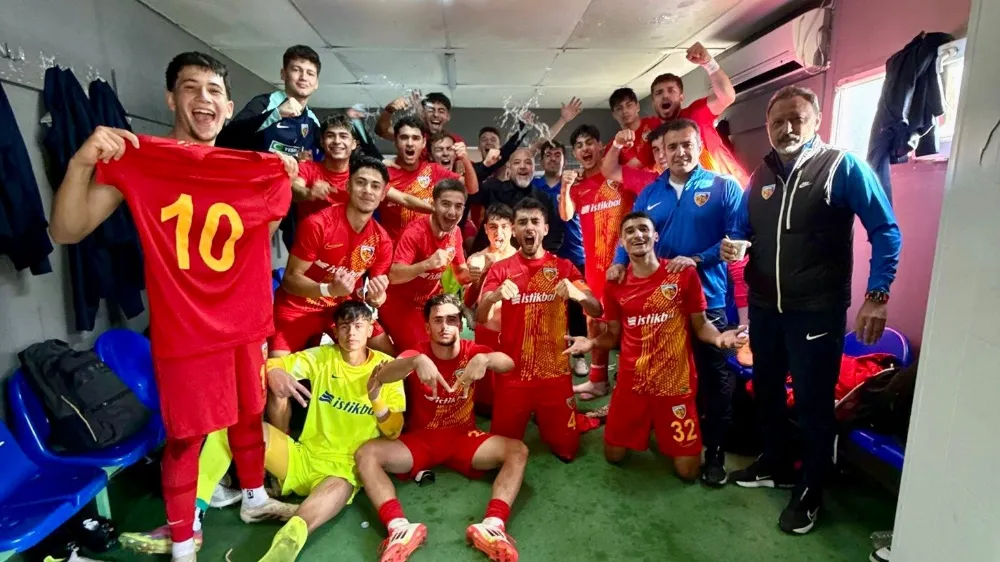 Kayserispor U19 PAF Takımı 3 puanla döndü