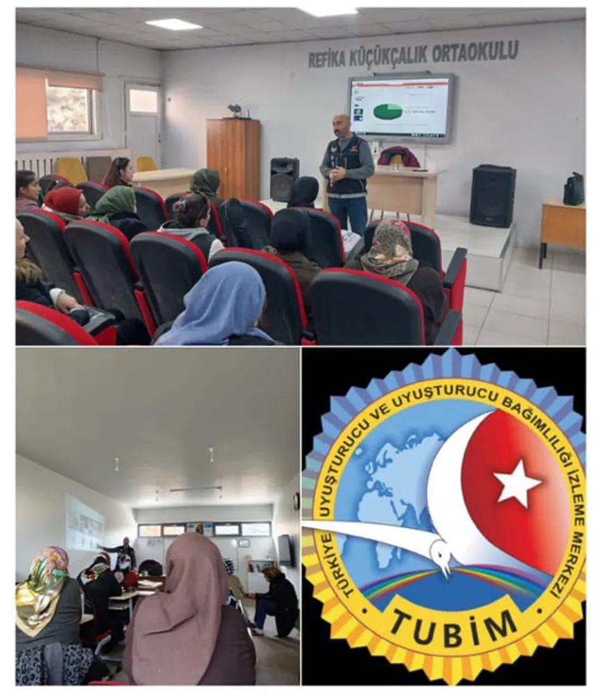 Kayseri’de 67 anneye uyuşturucu bilgilendirilmesi