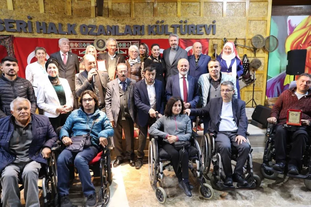 Başkan Çolakbayrakdar, engellilerin gönüllerine dokundu