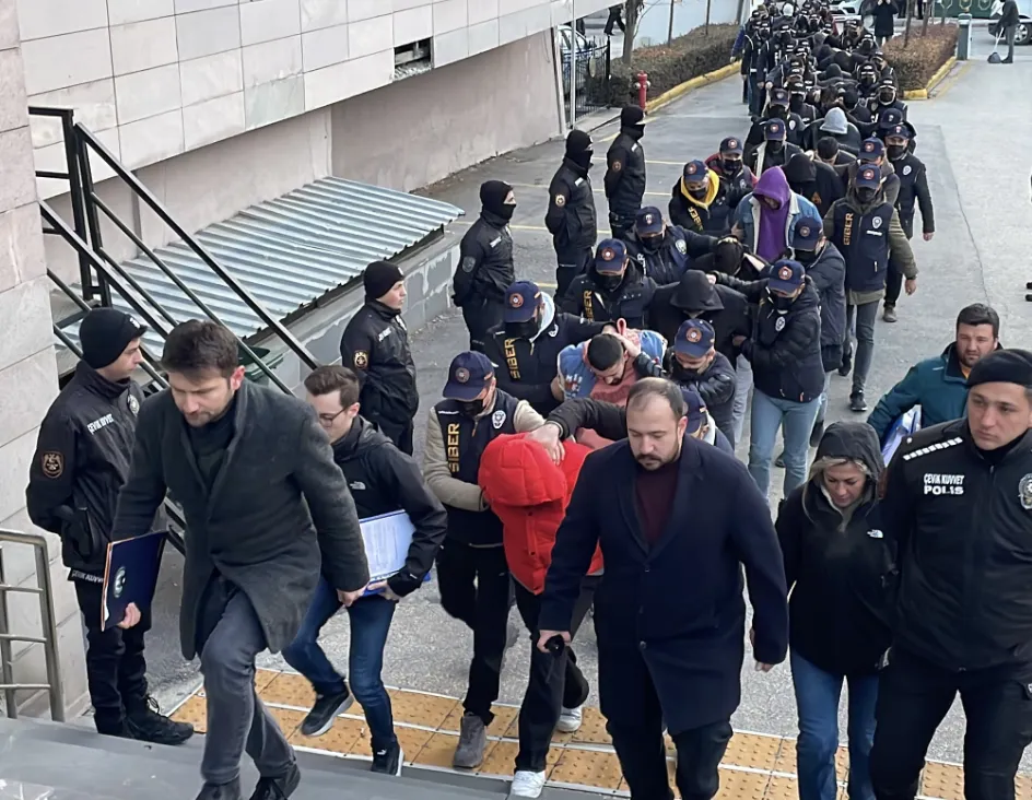 Bahis operasyonu: 13 şüpheli tutuklandı