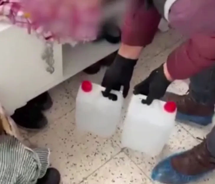 Sahte içki operasyonunda 1 şüpheli yakalandı