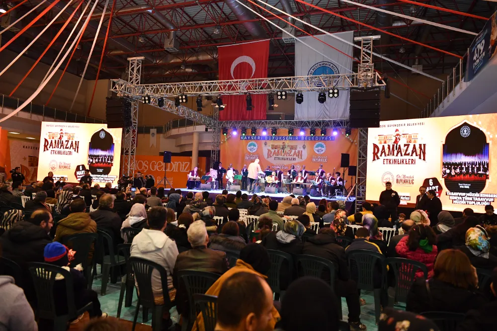 Başkan Büyükkılıç, ramazan etkinlikleri alanını ziyaret etti