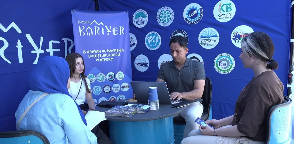 Kayseri Kariyer Merkezi 222 kişiye iş kapısı açtı