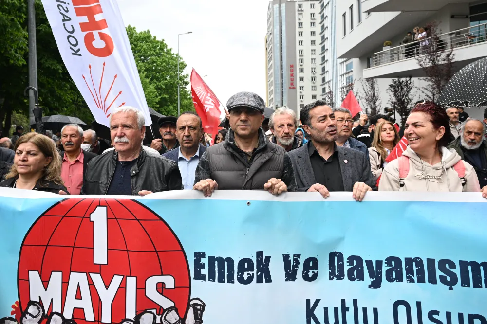 1 Mayıs Emek ve Dayanışma Günü kutlandı