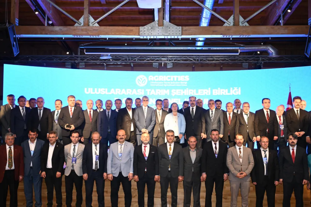 Uluslararası Tarım Şehirleri Birliği Olağan Genel Kurulu yapıldı