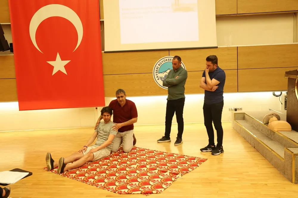 SPOR AŞ personeline hayat kurtaran eğitim