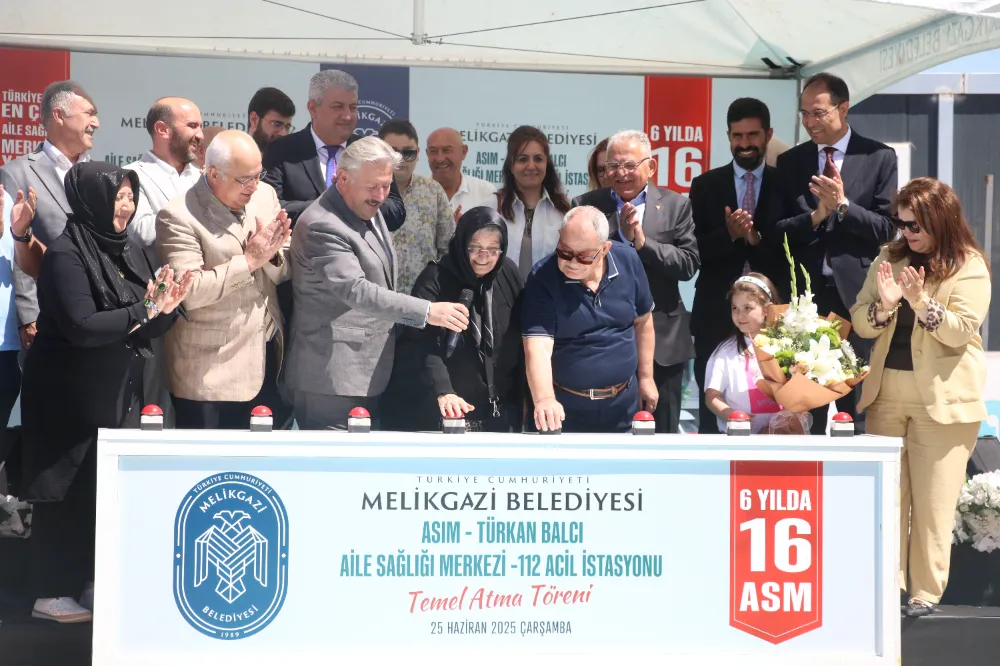 Yeni sağlık merkezi için temel atıldı
