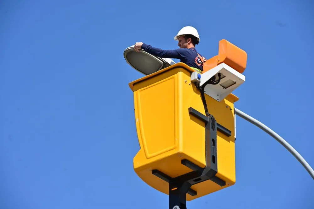 Kayseri OSB’ye yeni nesil LED aydınlatma