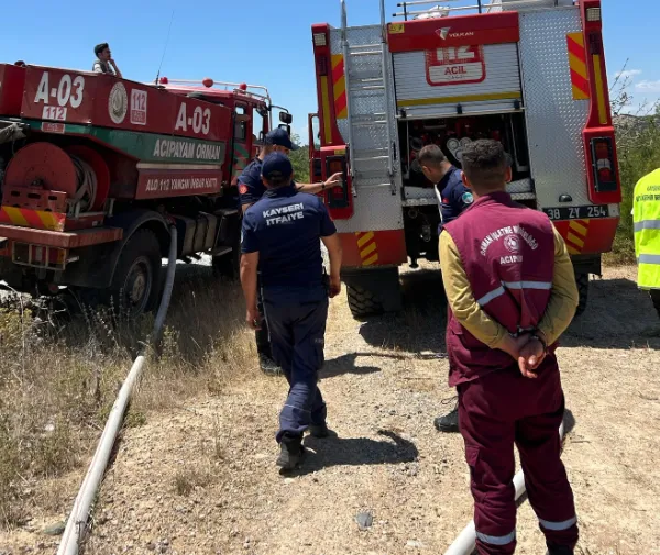 Kayseri itfaiyesi Manisa