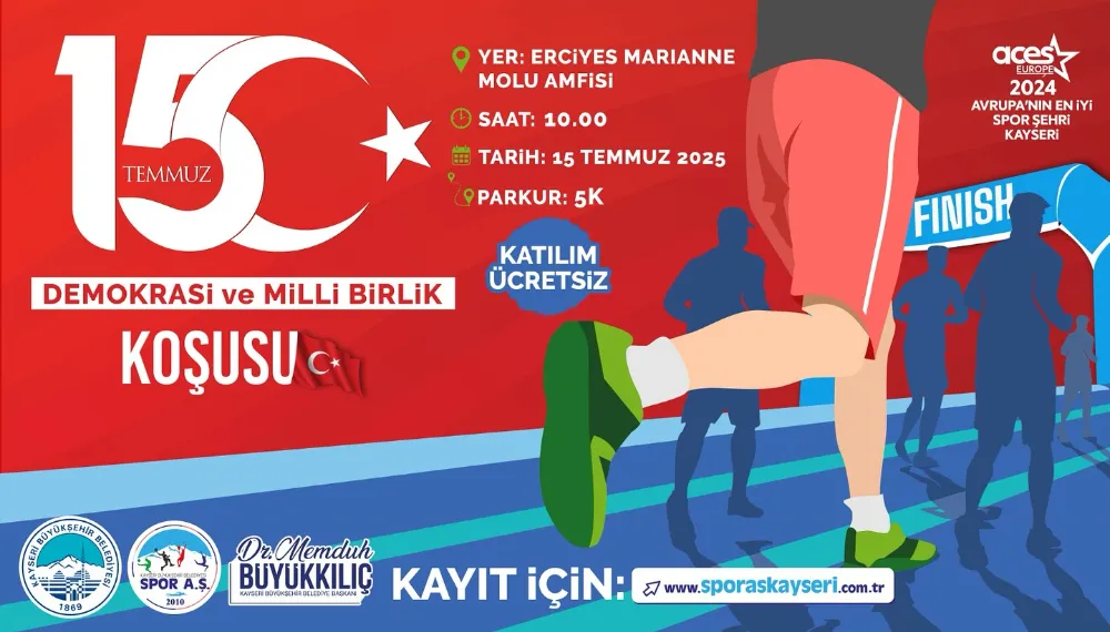 Spor A.Ş.’den demokrasi için anlamlı koşu