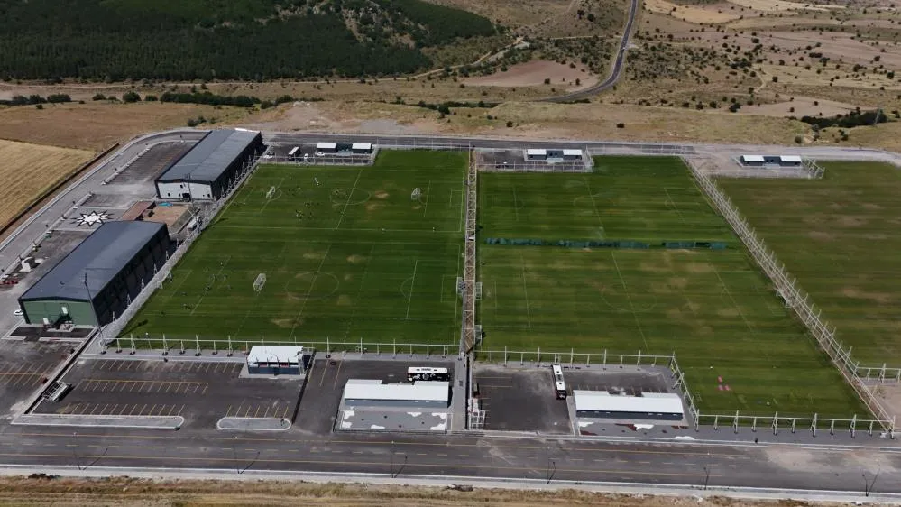  Futbol takımları, Erciyes Yüksek İrtifa Kamp Merkezi