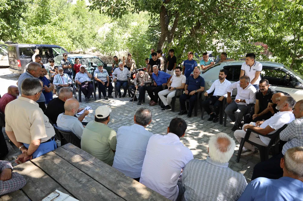 Başkan Öztürk, vatandaşlarla bir araya geldi