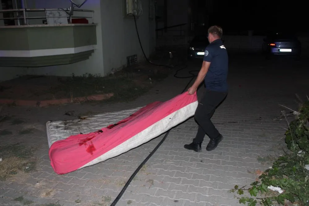 Yatarken içtiği sigara sonu oluyordu