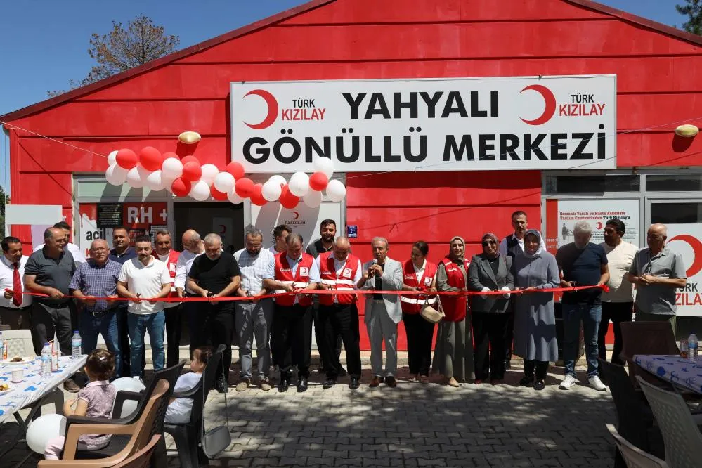 Türk Kızılay Yahyalı Gönüllü Merkezi açıldı