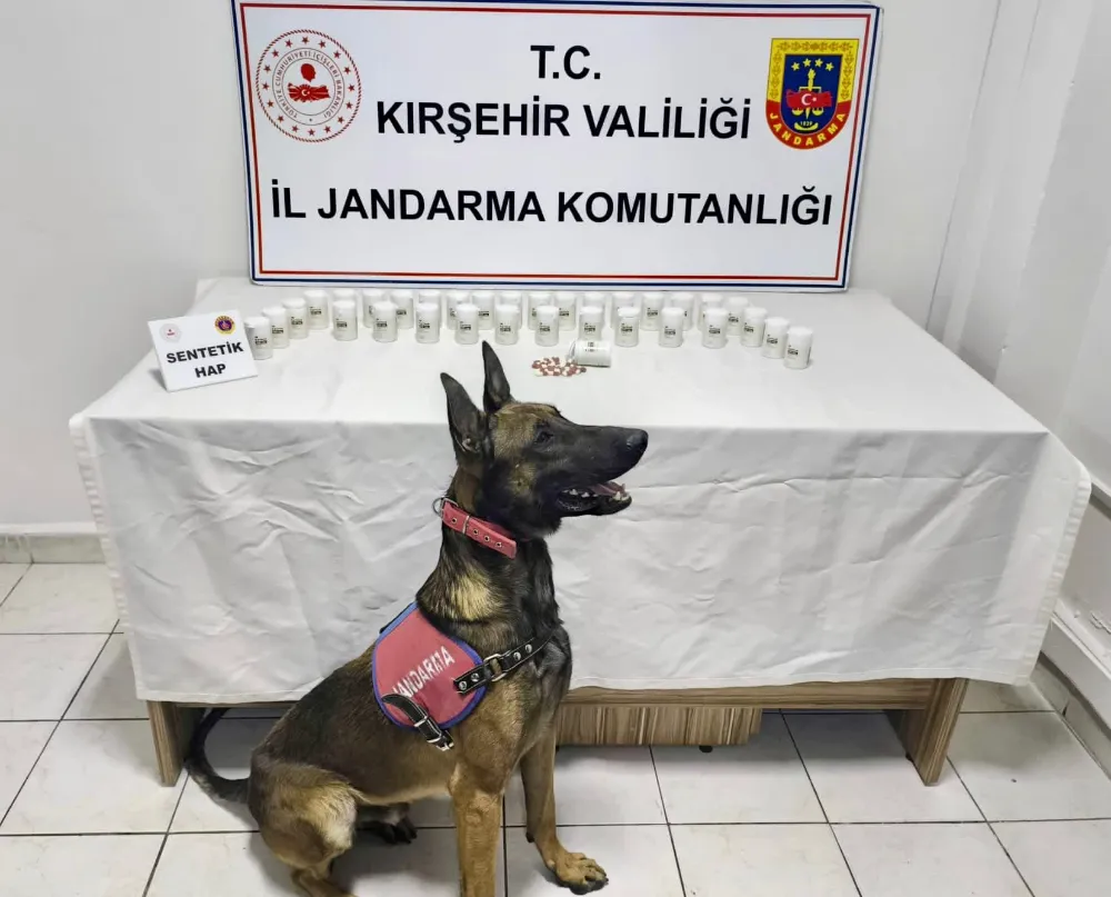 Uyuşturucu operasyonunda 1823 sentetik hap ele geçirildi
