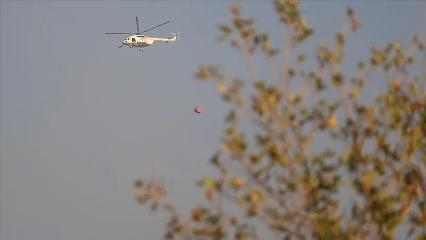 Orman yangınlarına müdahale sürüyor