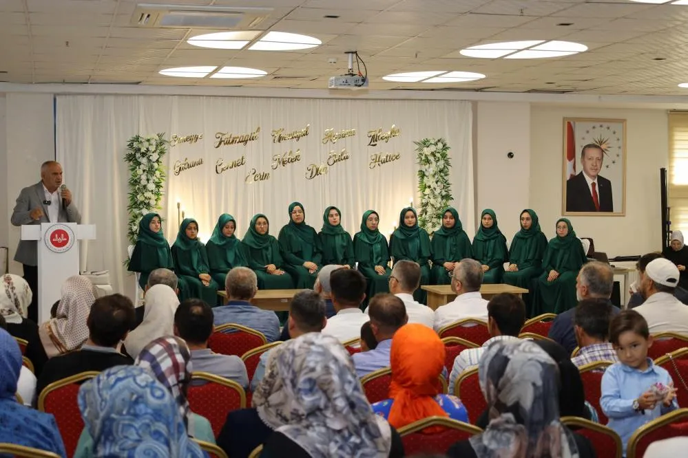 Yahyalı’da 12 hafız için gurur günü