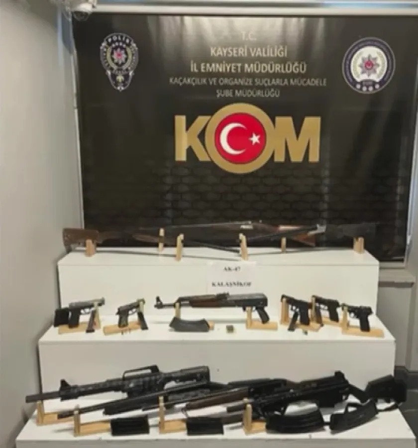 Silah kaçakçılarına operasyon: 5 gözaltı