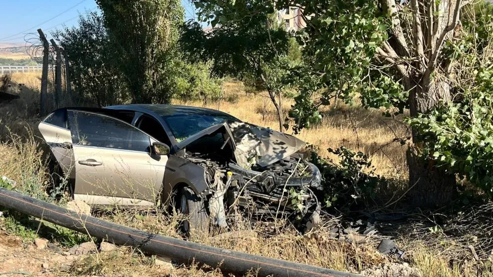  Kayseri’de trafik kazası: 2 yaralı
