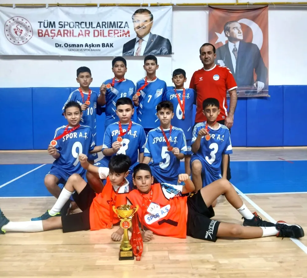 Spor AŞ Kulübü Hentbol Takımı Türkiye şampiyonu oldu