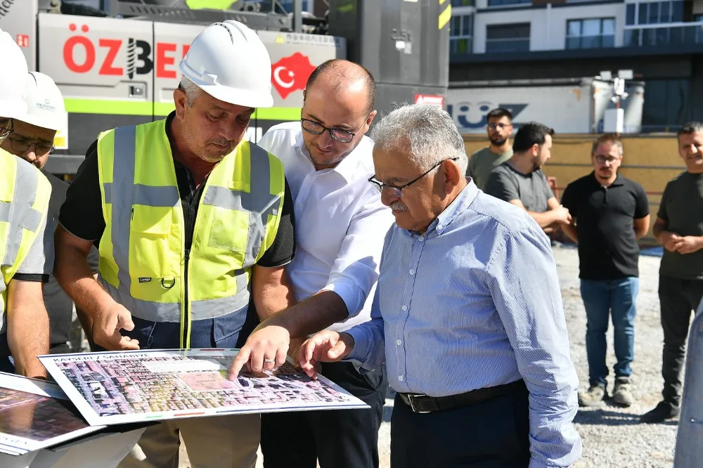 Başkan Büyükkılıç, Sahabiye Kentsel Dönüşüm Projesi
