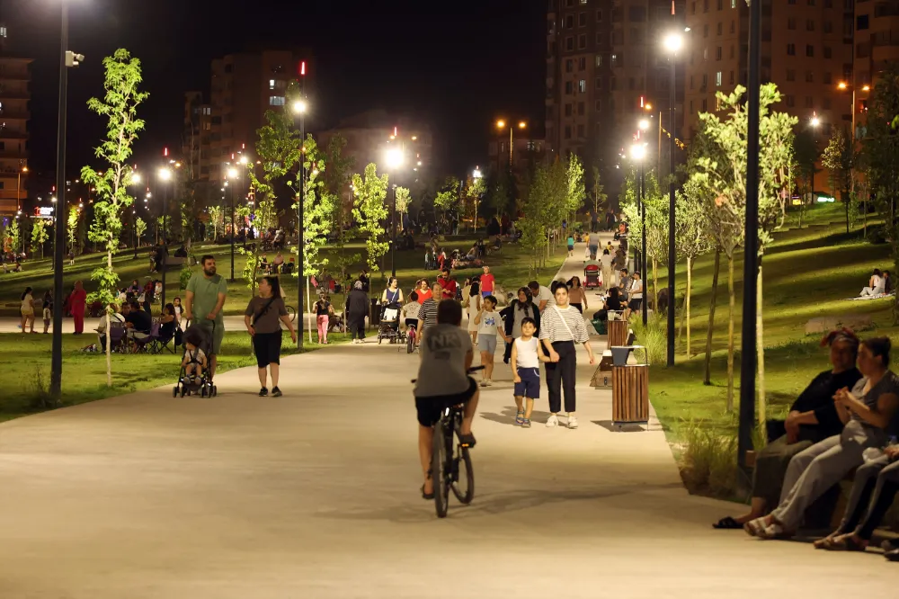  Yaza damga vuran yatırımlar Talas’ta