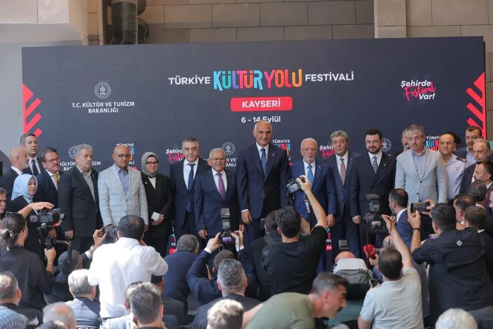 Büyükkılıç’tan ‘Türkiye Kültür Yolu Festivali’ teşekkürü