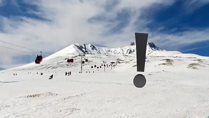 Kayserililer dikkat: Erciyes Kayak Merkezi