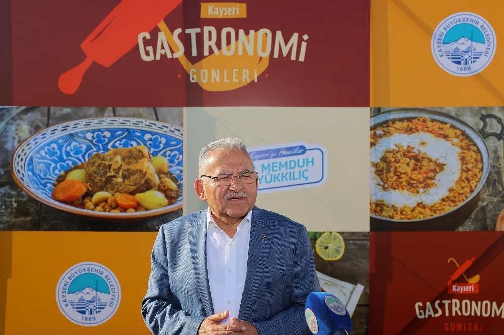 Başkan Büyükkılıç, Gastronomi Günleri