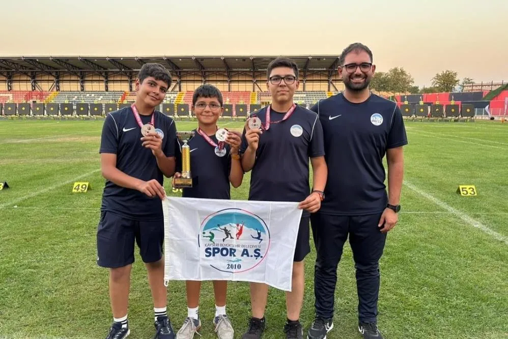  Okçulukta Kayseri’ye ikincilik gururu