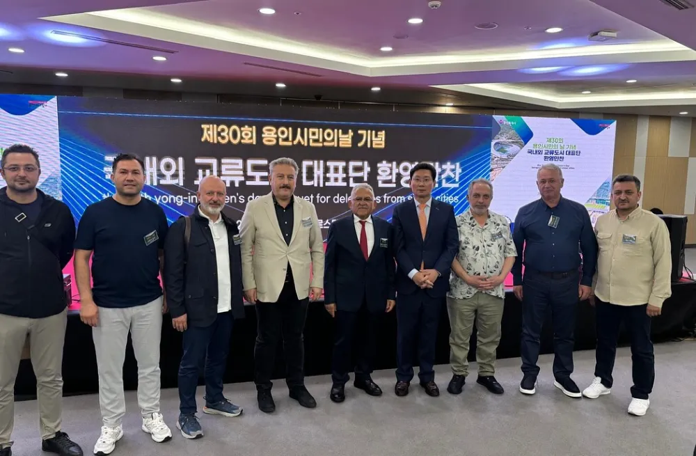 Büyükkılıç ve beraberindeki heyet, Güney Kore