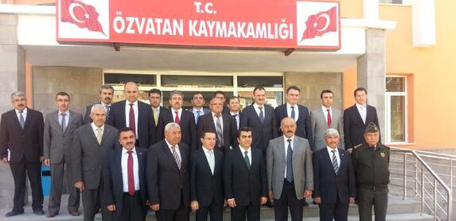 VALİ DÜZGÜN VE KURMAYLARI YİNE İLÇE GEZDİ