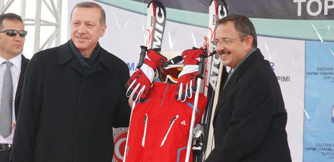 Cumhurbaşkanı Erdoğan Erciyes`i Örnek Gösterdi